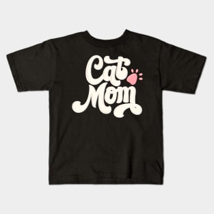 Cat Mom Kids T-Shirt